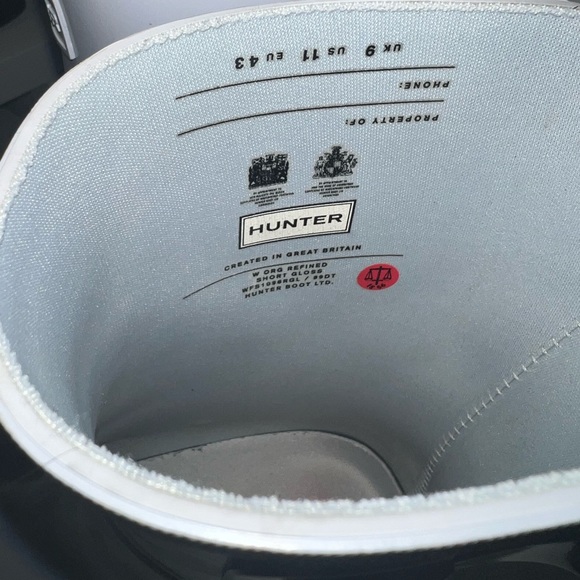 Short Gloss Hunter Boots - Picture 4 of 5